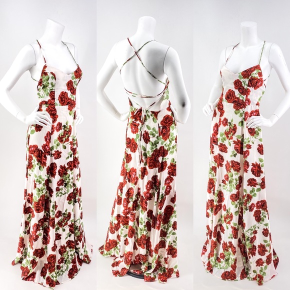 NWT SHOW ME YOUR MUMU Godshaw Goddess Maxi Dress - Picture 6 of 10